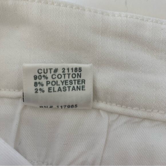 J Brand Tailored Flare Jeans High Rise in Blanc Off White Size 28 - Picture 6 of 7